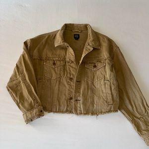 BDG Beige Denim Jacket